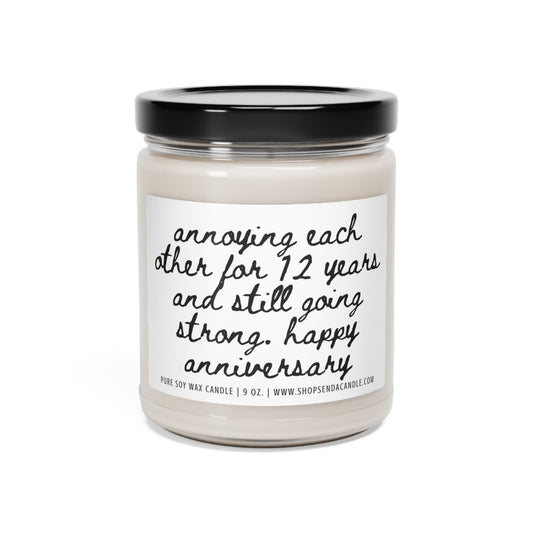 12 Year Anniversary Gift | Send A Candle