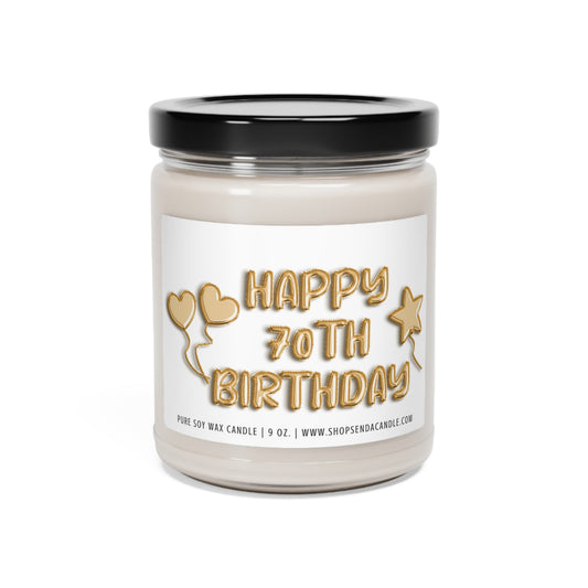 70th Birthday Gift | Send A Candle